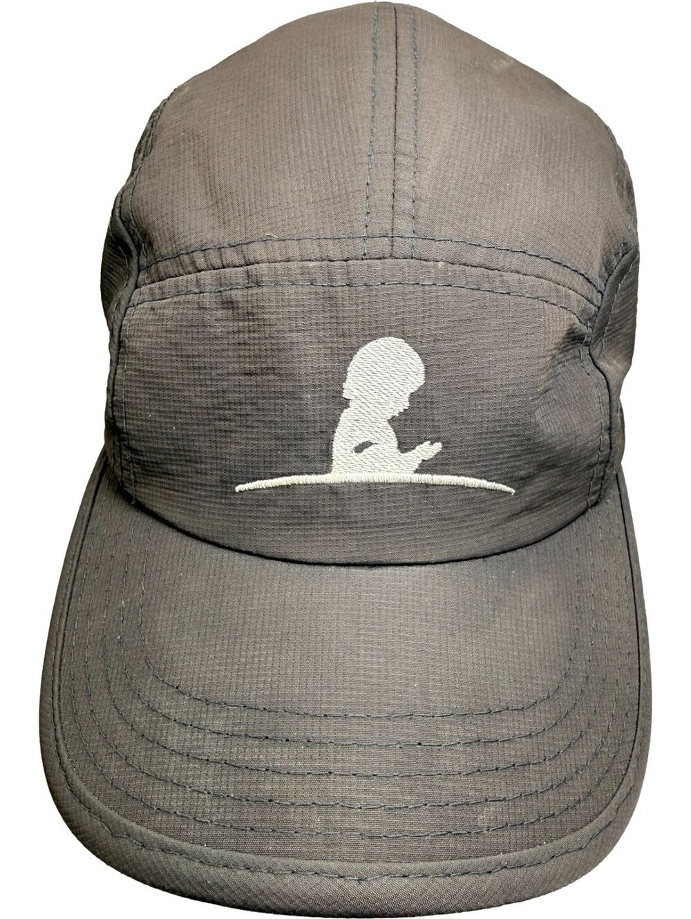 St Jude Children's Research Hospital 5-Panel Hat Running Cap Gray Polyester  1sz